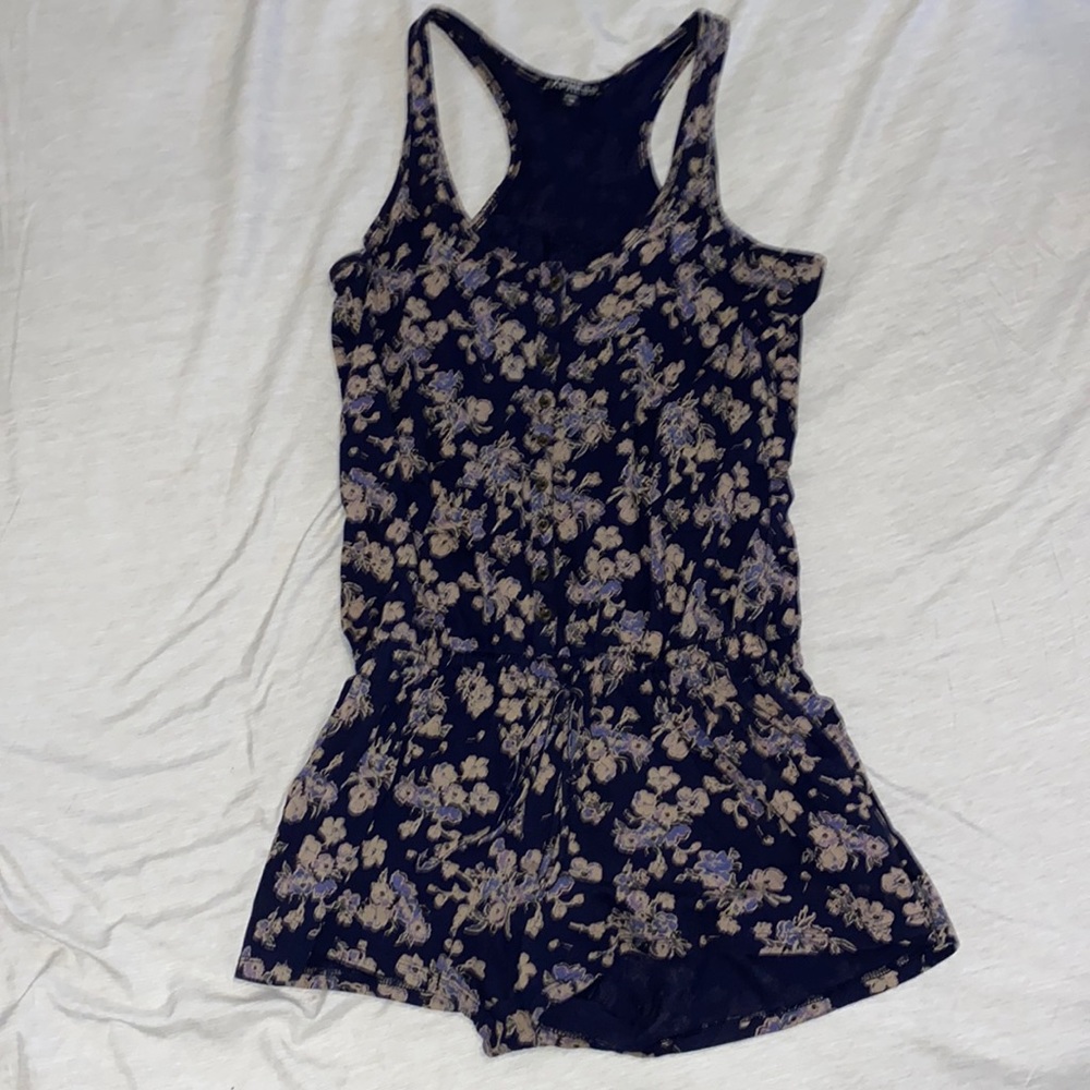 Express floral short romper